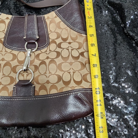 Vintage Coach Hamptons signature hobo shoulder bag - Picture 11 of 12